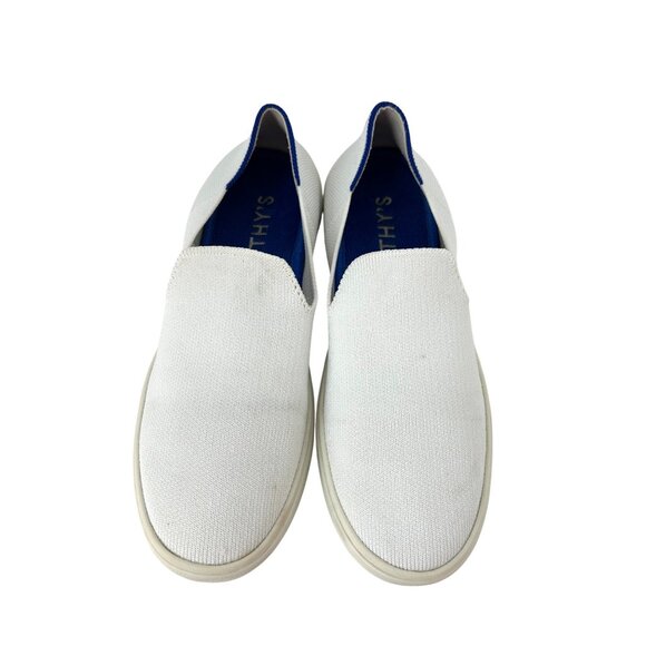 Rothys The Original Casual Sneaker White Slip-On Size 5.5 - Picture 1 of 8